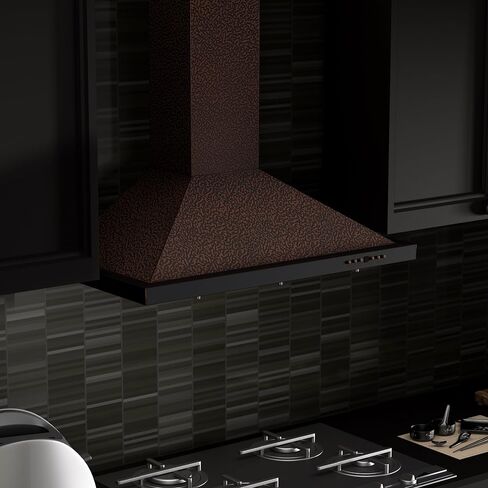 Z Line 8KBB-48 760 CFM Wall Mount Range Hood with Black Finish, 48" in Saudi Arabia