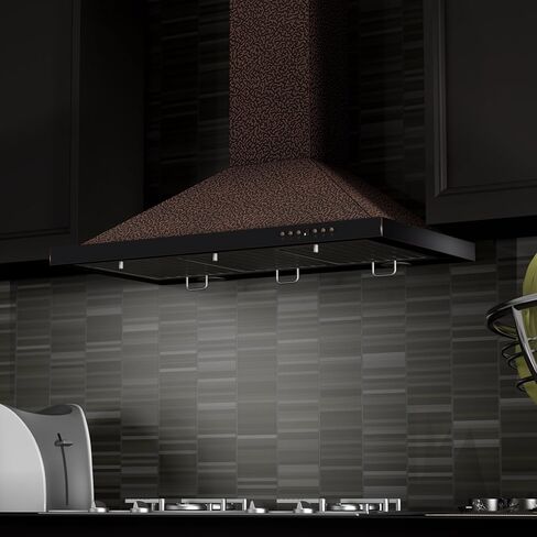 Z Line 8KBB-48 760 CFM Wall Mount Range Hood with Black Finish, 48" in Saudi Arabia