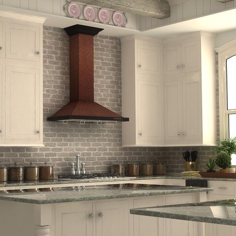 Z Line 8KBB-48 760 CFM Wall Mount Range Hood with Black Finish, 48" in Saudi Arabia
