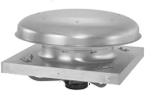 HOODMART 8' Kitchen Hood System for Restaurant with Economy Makeup Air | Includes Exhaust Fan, Low Profile Supply Fan, Equipment Accessories, and Installation Hardware, Heavy Duty Steel in Saudi Arabia