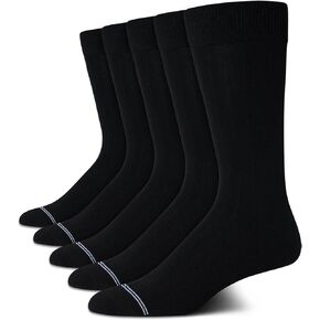 Nautica Men's Dress Socks - Lightweight Crew Socks (5 Pack)