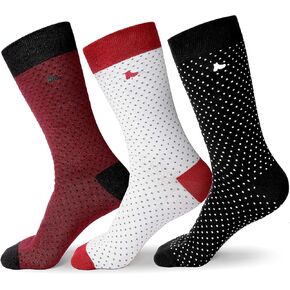 ONE CODE Colorful Dress Socks with Gift Box, 3-Pack