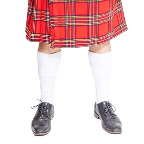 Traditional Scottish Kilt Hose for Men, Available in 5 Colors and 4 Sizes