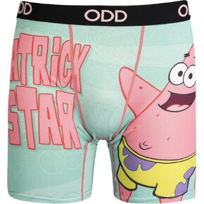 Odd Sox, Funny Men's Boxer Briefs Underwear, Nickelodeon SpongeBob, Patrick in Saudi Arabia