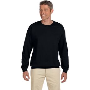 Gildan Men's Heavyweight Waistband Sweatshirt, Black, 2XL in Saudi Arabia