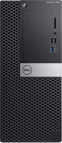 جهاز كمبيوتر مكتبي صغير اوبتيبليكس 7060 من ديل مع انتل كور i7-8700 3.2 جيجاهيرتز سداسي النواة، ذاكرة وصول عشوائي 16 جيجابايت، 256 جيجابايت اس اس دي in Saudi Arabia