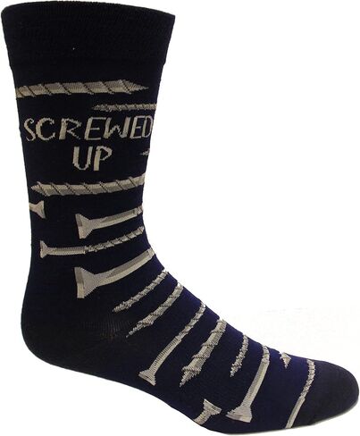 جوارب K. Bell Socks الرجالية المضحكة والجوارب المبتكرة لطاقم اللعب بالكلمات in Saudi Arabia