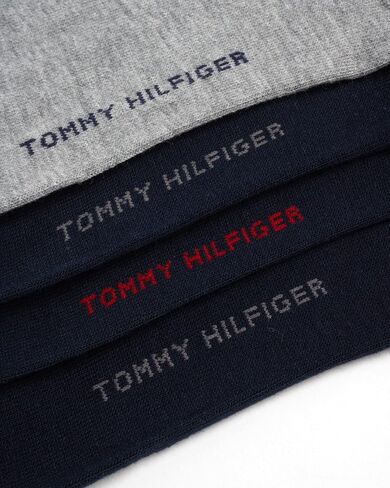 Tommy Hilfiger Men's Dress Socks - Lightweight Comfort Crew Sock (4 Pack) in Kuwait