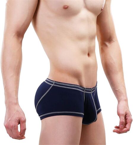 Men Boxer Briefs Underwear Modal Breathable U Convex Pouch Underpants Male Panties in Saudi Arabia