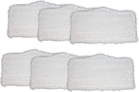 6 pc Microfiber Pads (XT3101) for Shark Steam Mop S3101, S3250, S3202 in Kuwait