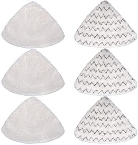 4-Pack Replacement Steam Mop Pads, Compatible with Bissel Bissell PowerEdge and PowerForce Lift-Off Steam Mop 2078, 2165, 20781 Washable Reusable Replacement Mop Pads (2 Soft + 2 Scrubby) in Saudi Arabia