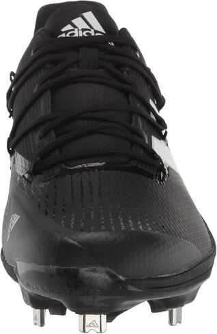 adidas Men's Adizero Afterburner 8 Baseball Shoe, Black/White/White, 8.5 in Saudi Arabia