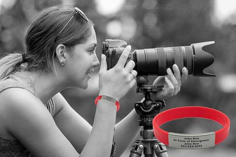 Personalized Silicone Bracelet - Mens Bracelet - Medical Alert Bracelets For Women - Rubber Bracelets - Custom Wristbands - Couples Bracelets - Motivational Bracelets in Kuwait