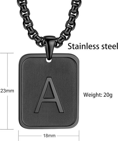 JUST MEET YOU Picture Necklace Personalized | Stainless Steel Dog Tags Necklace for Men | Best Gifts for Him & Her | Image Dog Tag Necklace for Women in Kuwait