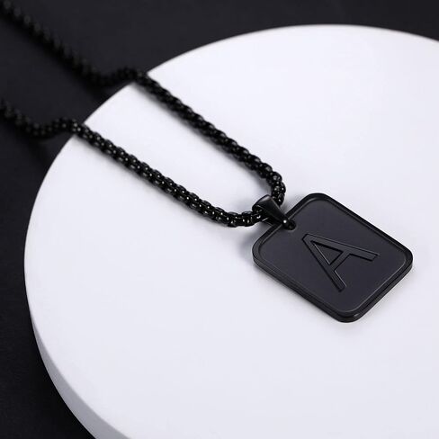 JUST MEET YOU Picture Necklace Personalized | Stainless Steel Dog Tags Necklace for Men | Best Gifts for Him & Her | Image Dog Tag Necklace for Women in Kuwait