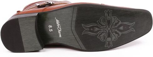 Metrocharm MET525-9 Men's Buckle Strap Western Cowboy Formal Dress Casual Fashion Boots in Saudi Arabia