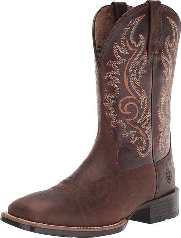 ARIAT Men's MNS Lasco Ultra Br Top Brrl BRN Western Boot in Saudi Arabia