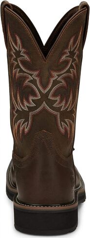 Justin Men's Driller Western Work Boot Steel Toe Tan 8.5 D(M) US in Kuwait