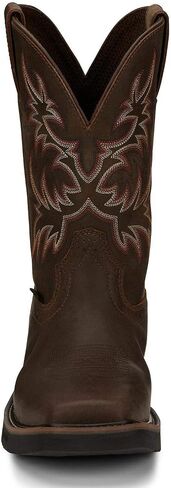 Justin Men's Driller Western Work Boot Steel Toe Tan 8.5 D(M) US in Kuwait