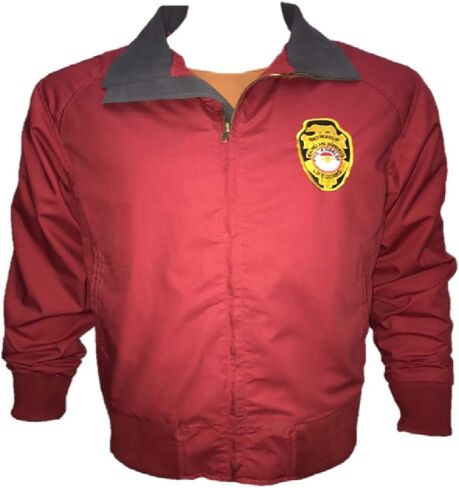 Men's Baywatch Dwayne Johnson Rock David Hasselhoff Red Bomber Cotton Jacket in Saudi Arabia