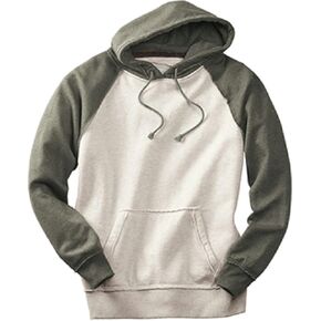 J. America J8885 Adult Vintage Heather Hooded Blended Fleece in Saudi Arabia