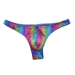 YOOBNG Sexy Men's Underwear Modal G-String Thongs Bulge Pouch Jockstrap T-Back Strings