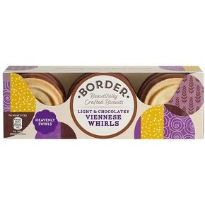BORDER BISCUITS Light And Chocolatey Viennese Whirls, 150 GR in Saudi Arabia