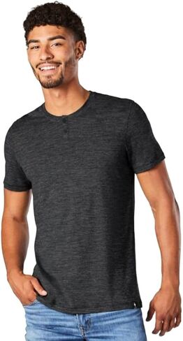 Smartwool Long  Everyday Exploration Merino Short Sleeve Henley in Saudi Arabia