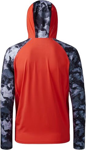 BASSDASH Men’s UPF 50 Performance Fishing Shirt Cooling Hoodie Camo Long Sleeve FS17M in Saudi Arabia