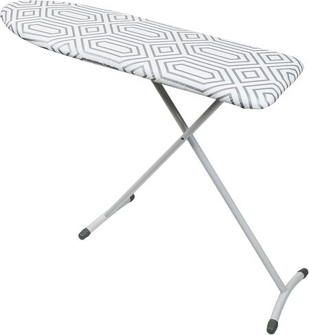 Simplify Ironing Board Cover | Scorch Resistant | Cotton | Thick Padding | Stretch Elastic Fit | Hook and Loop Fasteners | Cover ONLY | Gold in Kuwait