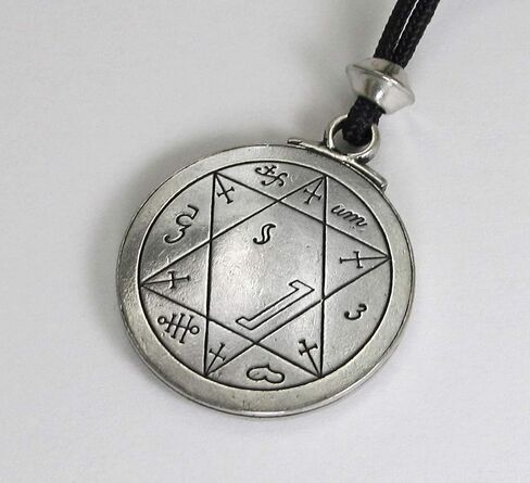 Pewter Talisman For Performers Seal of Solomon Pentacle Pendant in Saudi Arabia