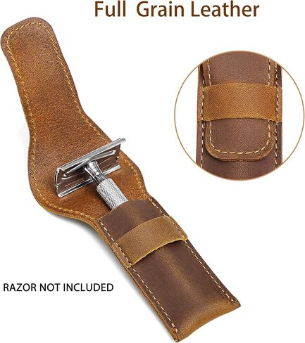 حقيبة آمنة للاستخدام مع ماكينة الحلاقة من الجلد، حقيبة آمنة للاستخدام في ماكينة الحلاقة - جيريل in Kuwait