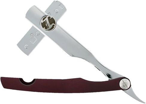 Irving Barber Company Disposable Blade Razor (Chrome Scale on Chrome Razor) in Saudi Arabia