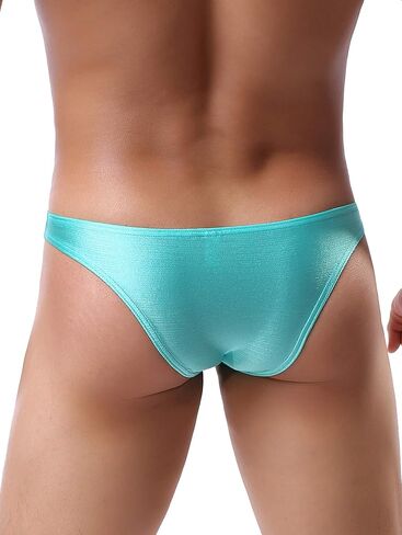 IKINGSKY Men's Cheeky Underwear Mens Pouch Bikini Panties Sexy Branzilian Back Briefs in Kuwait