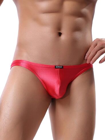 IKINGSKY Men's Cheeky Underwear Mens Pouch Bikini Panties Sexy Branzilian Back Briefs in Kuwait