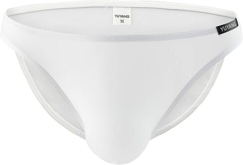 Super Soft Ice Silk Swim Briefs Men's Low-rise Bikini Underwear 9023 in Saudi Arabia