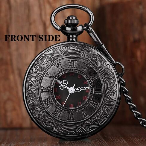 هدايا عيد ميلاد ليفونتا للرجال ساعة جيب مع سلسلة، هدايا للرجال لعيد الميلاد، هدية عيد ميلاد له عند بلوغه 21 30 40 50 60 عامًا in Kuwait