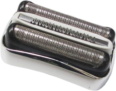 Shaver Foil & Cutter Blade for Braun Series 3 32S 320S-4 340S-4 350CC-4 330S-4 Silver in Saudi Arabia