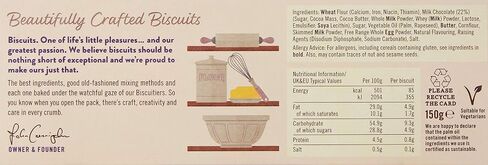 BORDER BISCUITS Light And Chocolatey Viennese Whirls, 150 GR in Saudi Arabia
