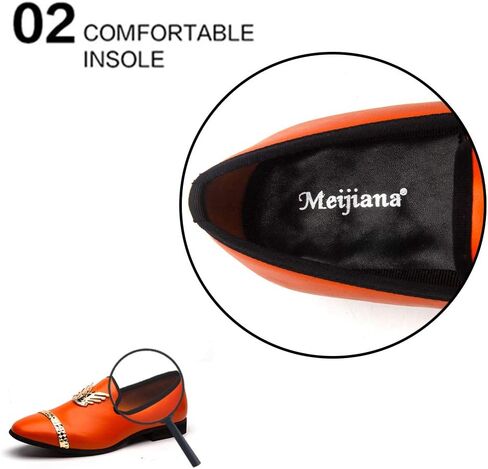 Meijiana Men Loafers Men Luxury Wedding Dress Shoes Black Fashion Party Shoes for Men in Saudi Arabia