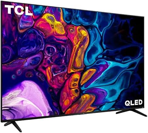 تي سي ال 65 بوصة الفئة 5-Series 4K UHD QLED Dolby Vision & Atmos، VRR، AMD FreeSync، تلفزيون Roku الذكي - 65S555 (موديل 2022)، أسود in Kuwait