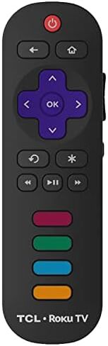 تي سي ال 65 بوصة الفئة 5-Series 4K UHD QLED Dolby Vision & Atmos، VRR، AMD FreeSync، تلفزيون Roku الذكي - 65S555 (موديل 2022)، أسود in Kuwait