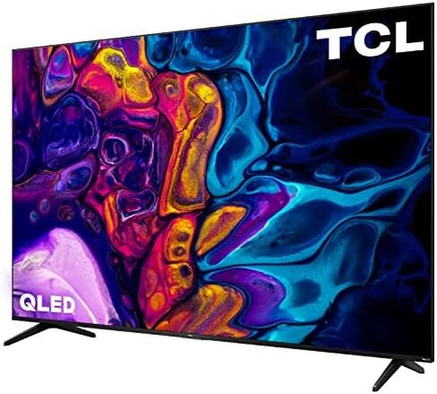 تي سي ال 65 بوصة الفئة 5-Series 4K UHD QLED Dolby Vision & Atmos، VRR، AMD FreeSync، تلفزيون Roku الذكي - 65S555 (موديل 2022)، أسود in Kuwait