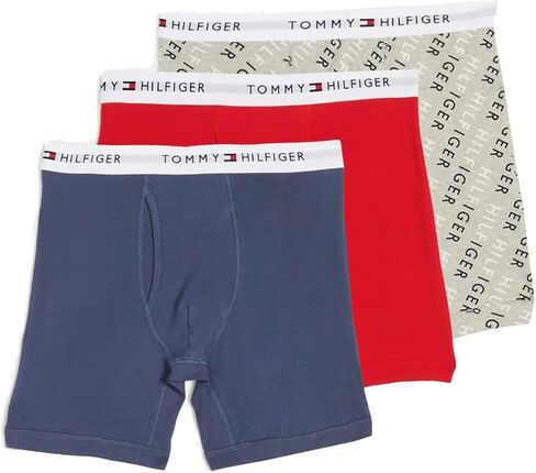 Tommy Hilfiger men's Multipack Cotton Classics Boxer Briefs underwear, Carbon, Small in Saudi Arabia