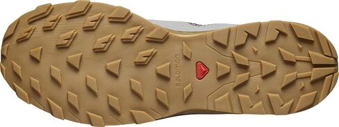 Salomon Outline Gore-TEX Hiking Shoes for Men, Frost Gray/Black/Burnt Brick, 7.5 in Saudi Arabia