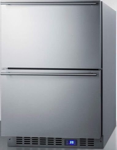 Summit SPR627OS2D Built-in Drawer Refrigerator, Stainless Steel in Kuwait