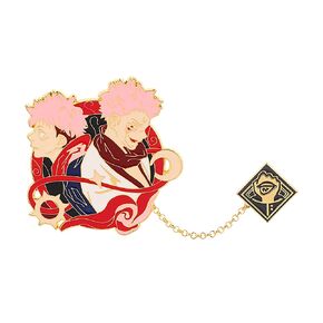 Anime Jujutsu Kaisen Enamel Pins - Jujutsu Kaisen Character Figure Cosplay Lapel Pin Metal Brooches Badges Gifts for Fans