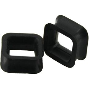 Silicone Earrings for Women, Gauges for Ears for Men 2PCS Stretching Gauges Expander Square Shape Tunnels Piercing in Saudi Arabia