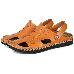 Asifn Men Outdoor Sandals Breathable Summer Beach Shoes Closed Toe Walking Fisherman Anti-Slip Comfortable Casual Fashion… in Kuwait