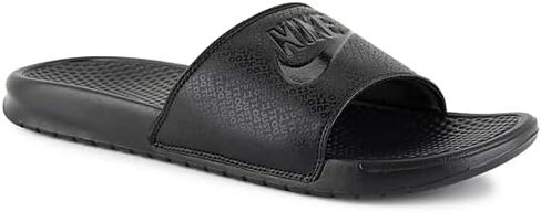 Nike Men's Benassi Just Do It Sandal, Black, 8 in Saudi Arabia